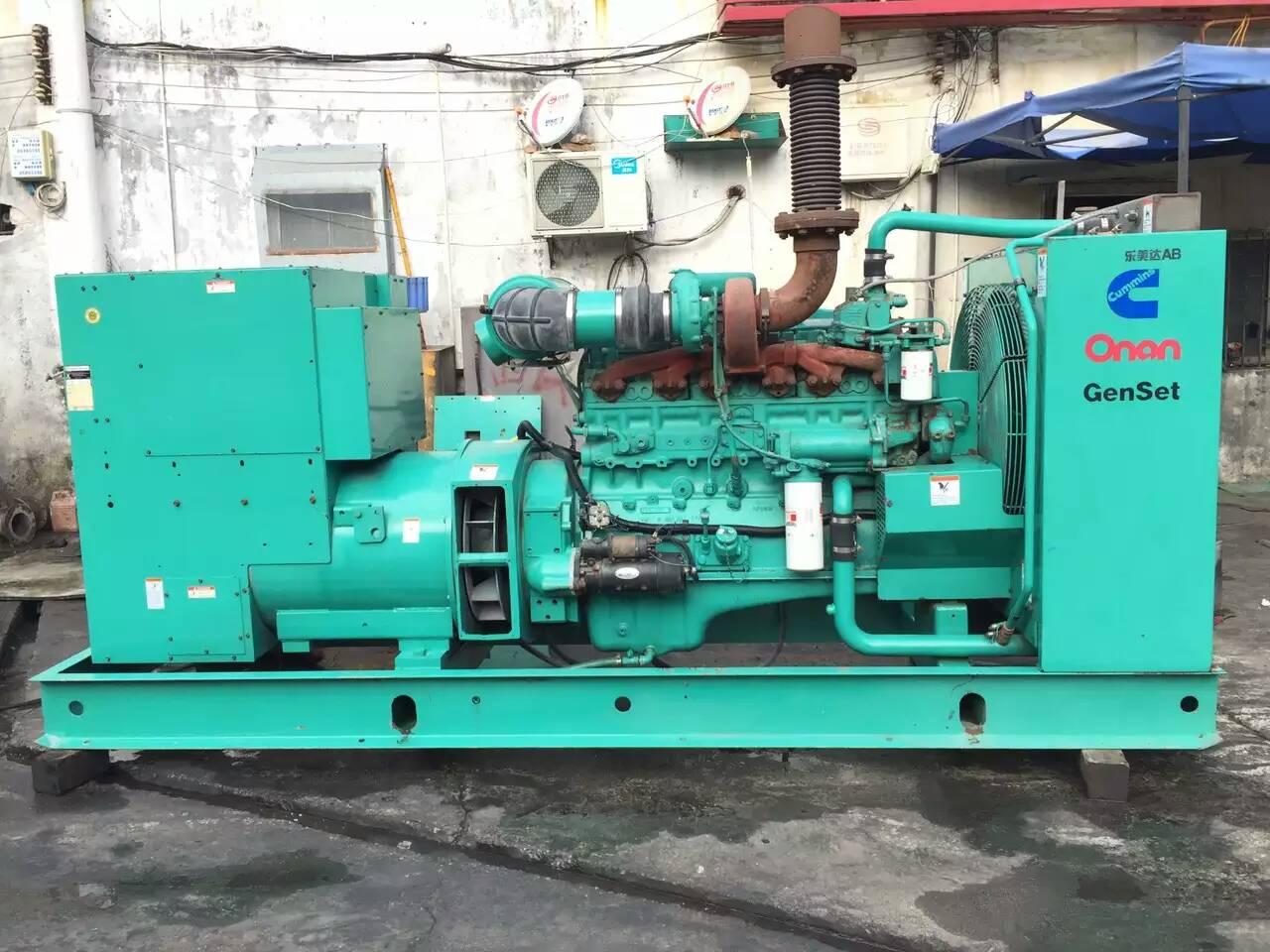 荥经租赁发电机-柴油发电机不正常冒烟的原因